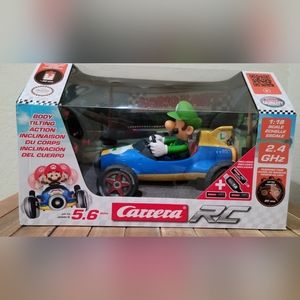 Carrera Nintendo Mario Kart Luigi Remote Radio Control Car 2.4 GHz